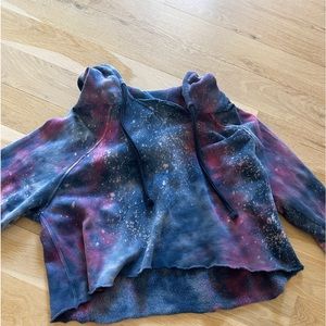 SPIRITUAL GANGSTER CROPPED HOODIE!!